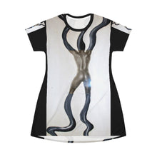 Load image into Gallery viewer, All Over Print T-Shirt Dress