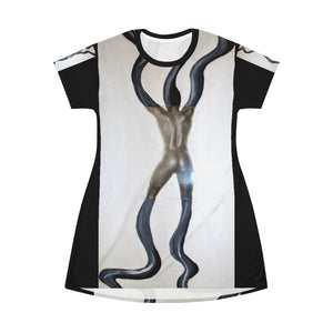 All Over Print T-Shirt Dress