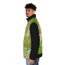 Load image into Gallery viewer, Men&#39;s Puffer Jacket (AOP)