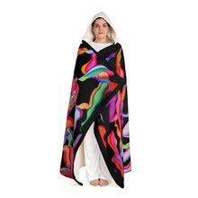 Load image into Gallery viewer, Hooded Sherpa Fleece Blanket