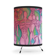 Load image into Gallery viewer, Tripod Lamp with High-Res Printed Shade, US\CA plug