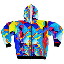 Load image into Gallery viewer, AOP Unisex Zip Hoodie