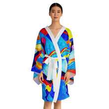Load image into Gallery viewer, Long Sleeve Kimono Robe