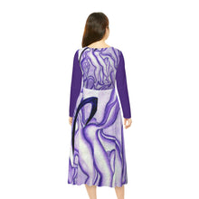Load image into Gallery viewer, Women's Long Sleeve Dance Dress