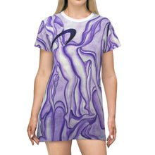 Load image into Gallery viewer, All Over Print T-Shirt Dress