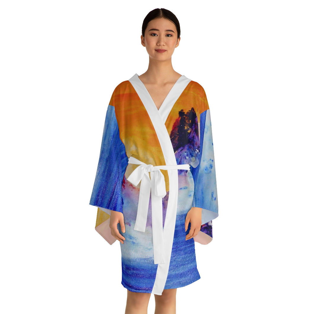 Long Sleeve Kimono Robe