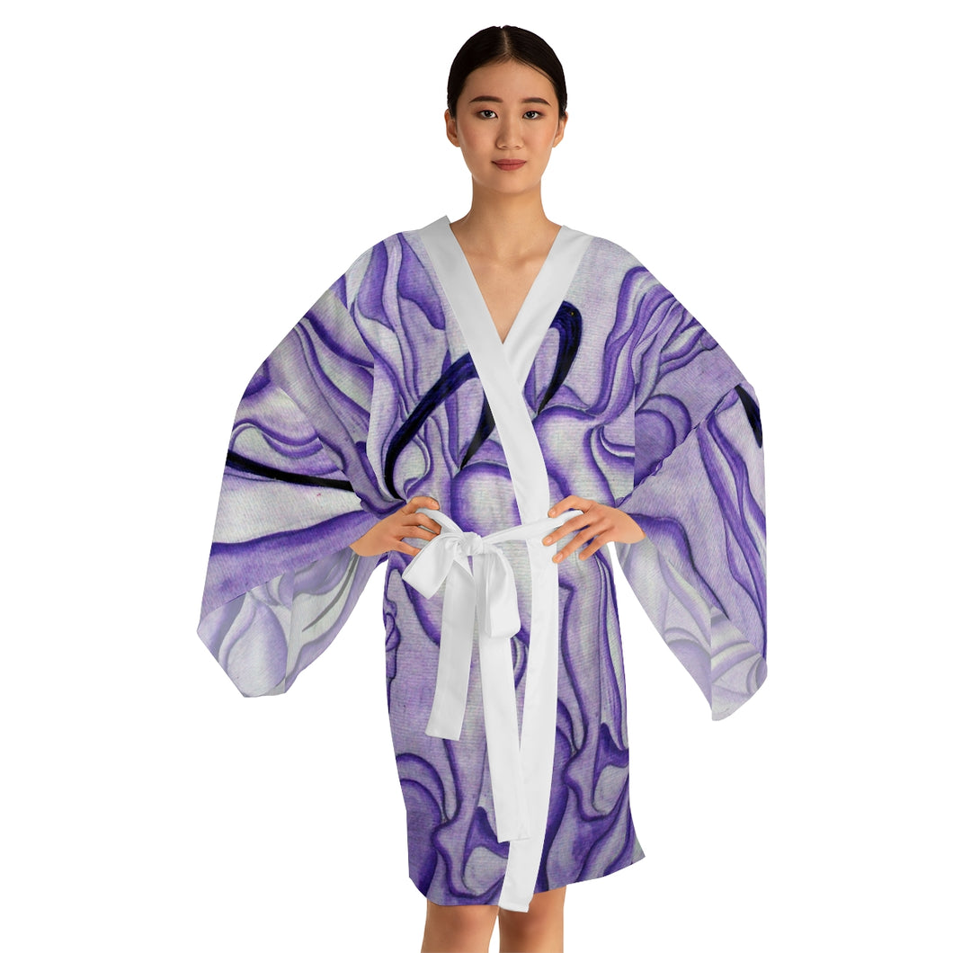 Long Sleeve Kimono Robe