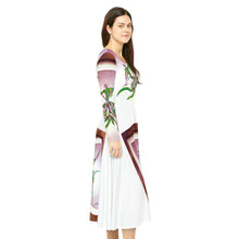Load image into Gallery viewer, Women's Long Sleeve Dance Dress (AOP)