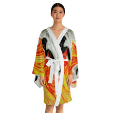 Load image into Gallery viewer, Long Sleeve Kimono Robe