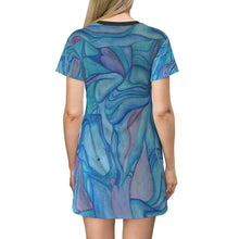 Load image into Gallery viewer, All Over Print T-Shirt Dress