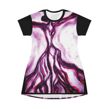 Load image into Gallery viewer, All Over Print T-Shirt Dress