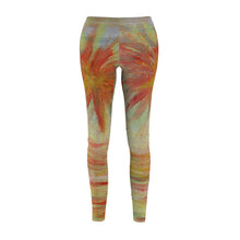 Load image into Gallery viewer, Women's Cut &amp; Sew Casual Leggings (AOP)