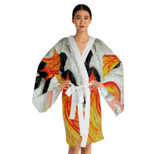 Load image into Gallery viewer, Long Sleeve Kimono Robe