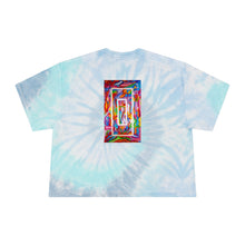 Load image into Gallery viewer, Women's Tie-Dye Crop Tee
