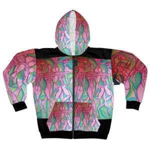 AOP Unisex Zip Hoodie