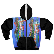 Load image into Gallery viewer, AOP Unisex Zip Hoodie