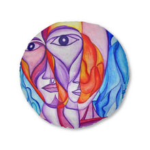 Load image into Gallery viewer, Tufted Floor Pillow, Round