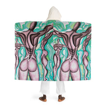 Load image into Gallery viewer, Hooded Sherpa Fleece Blanket