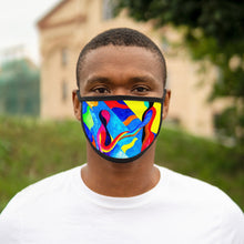 Load image into Gallery viewer, Mixed-Fabric Face Mask