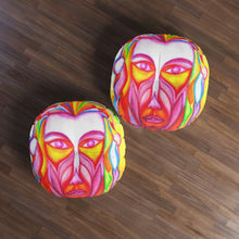 Load image into Gallery viewer, Tufted Floor Pillow, Round