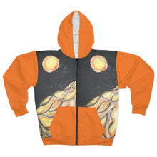 Load image into Gallery viewer, AOP Unisex Zip Hoodie