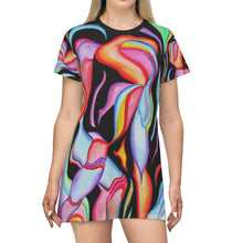 Load image into Gallery viewer, All Over Print T-Shirt Dress