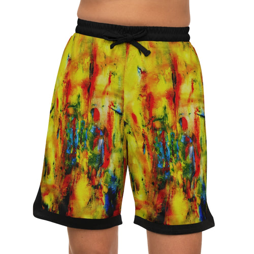 Basketball Rib Shorts (AOP)