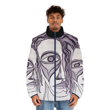 Load image into Gallery viewer, Men&#39;s Puffer Jacket (AOP)