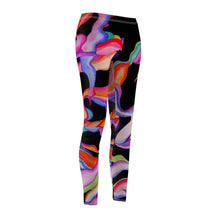 Load image into Gallery viewer, Women's Cut &amp; Sew Casual Leggings (AOP)