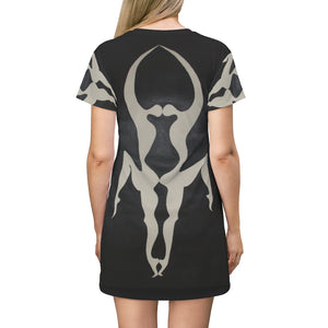 All Over Print T-Shirt Dress