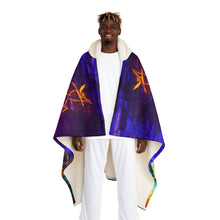 Load image into Gallery viewer, Hooded Sherpa Fleece Blanket