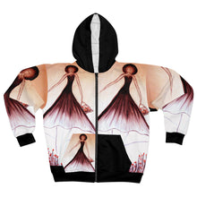 Load image into Gallery viewer, AOP Unisex Zip Hoodie