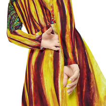 Load image into Gallery viewer, Women's Long Sleeve Dance Dress