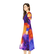Load image into Gallery viewer, Women's Long Sleeve Dance Dress