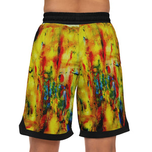 Basketball Rib Shorts (AOP)