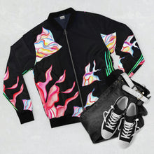 Load image into Gallery viewer, Men&#39;s Bomber Jacket (AOP)