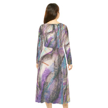 Load image into Gallery viewer, Women's Long Sleeve Dance Dress (AOP)