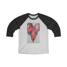 Load image into Gallery viewer, Unisex Tri-Blend 3/4 Raglan Tee