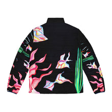 Load image into Gallery viewer, Men&#39;s Puffer Jacket (AOP)