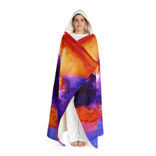 Load image into Gallery viewer, Hooded Sherpa Fleece Blanket