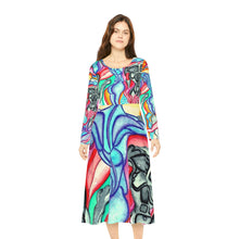 Load image into Gallery viewer, Women's Long Sleeve Dance Dress