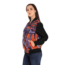 Load image into Gallery viewer, Women's Bomber Jacket (AOP)