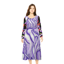 Load image into Gallery viewer, Women's Long Sleeve Dance Dress