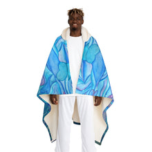 Load image into Gallery viewer, Hooded Sherpa Fleece Blanket
