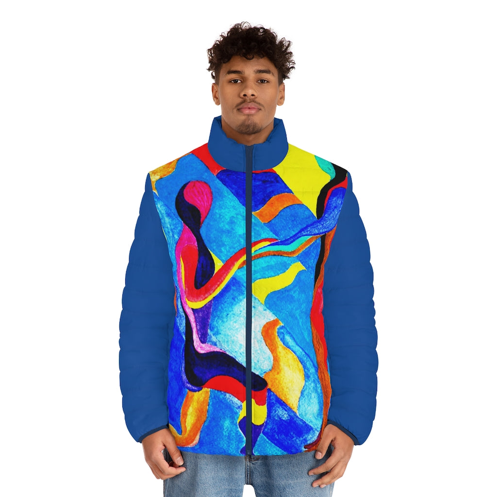 Men's Puffer Jacket (AOP)