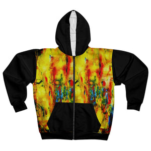 AOP Unisex Zip Hoodie