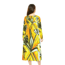 Load image into Gallery viewer, Women's Long Sleeve Dance Dress