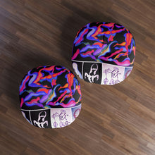 Load image into Gallery viewer, Tufted Floor Pillow, Round