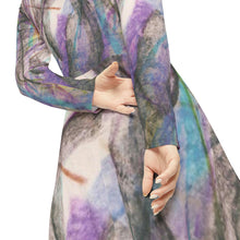 Load image into Gallery viewer, Women's Long Sleeve Dance Dress (AOP)