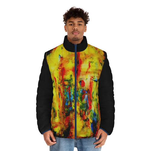 Men's Puffer Jacket (AOP)